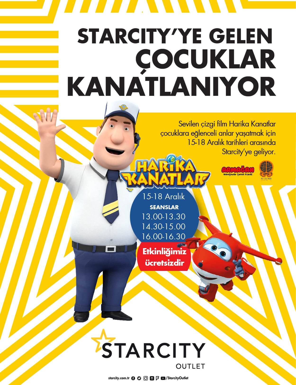 Starcity’ye Gelen Çocuklar Kanatlanıyor