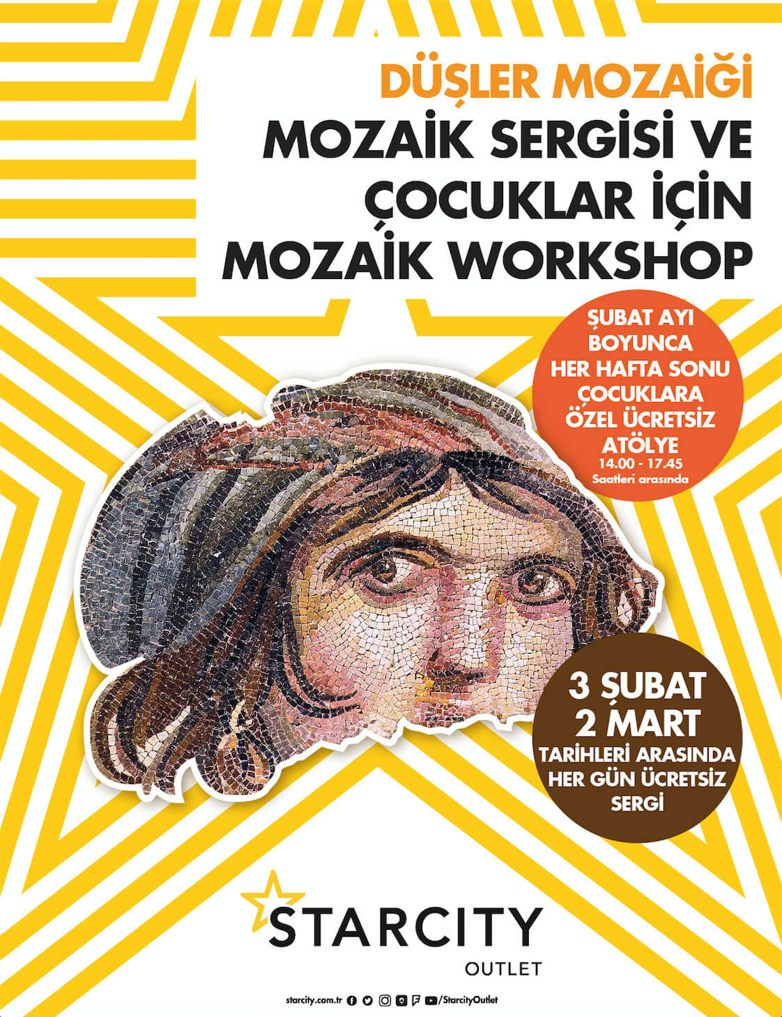 Düşler Mozaiği ve Çocuklar İçin Mozaik Workshop Starcity’de