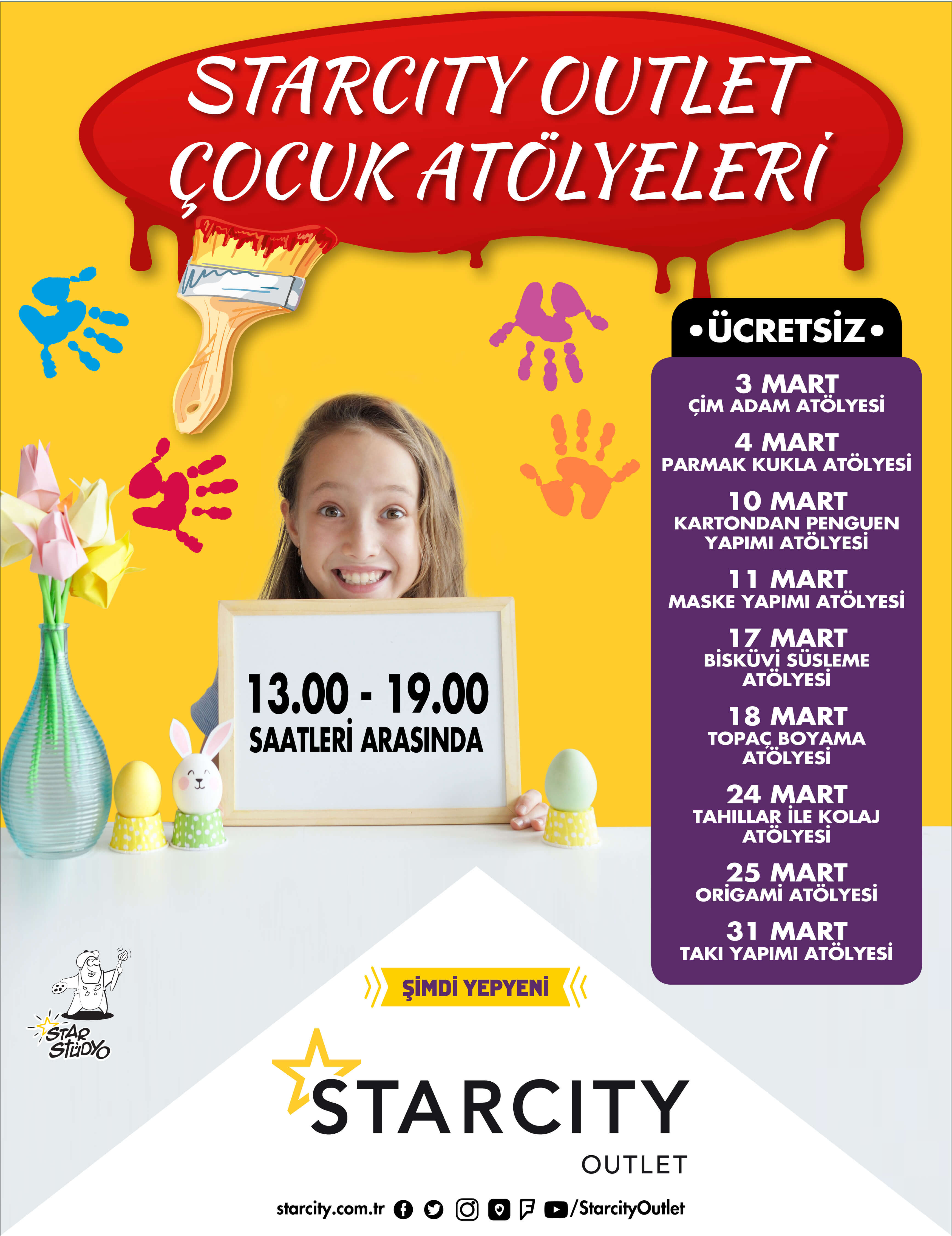 ÇOCUK ATÖLYELERİ MART