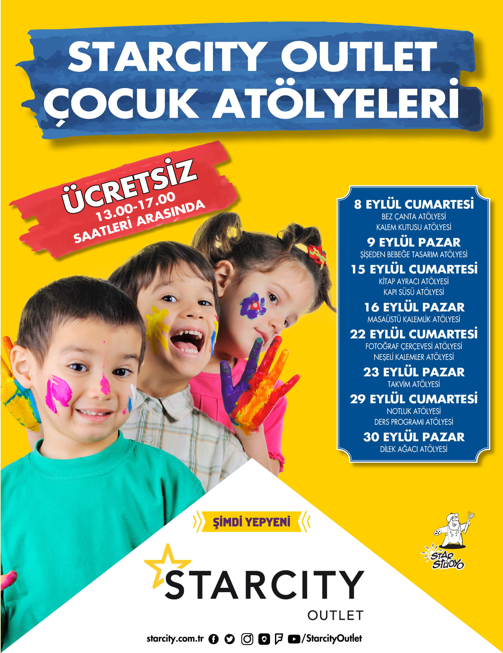 ÇOCUK ATÖLYELERİ EYLÜL