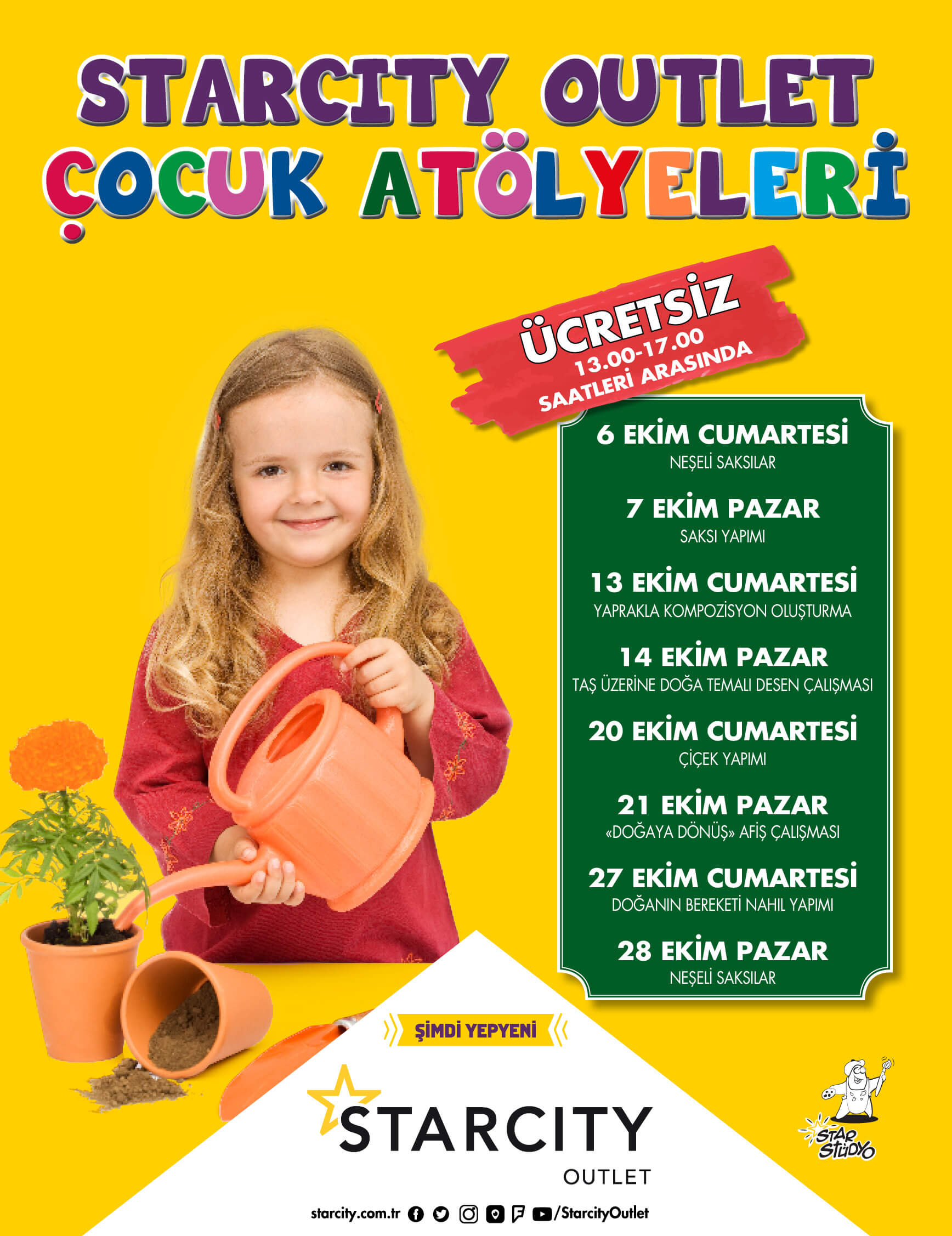 ÇOCUK ATÖLYELERİ EKİM