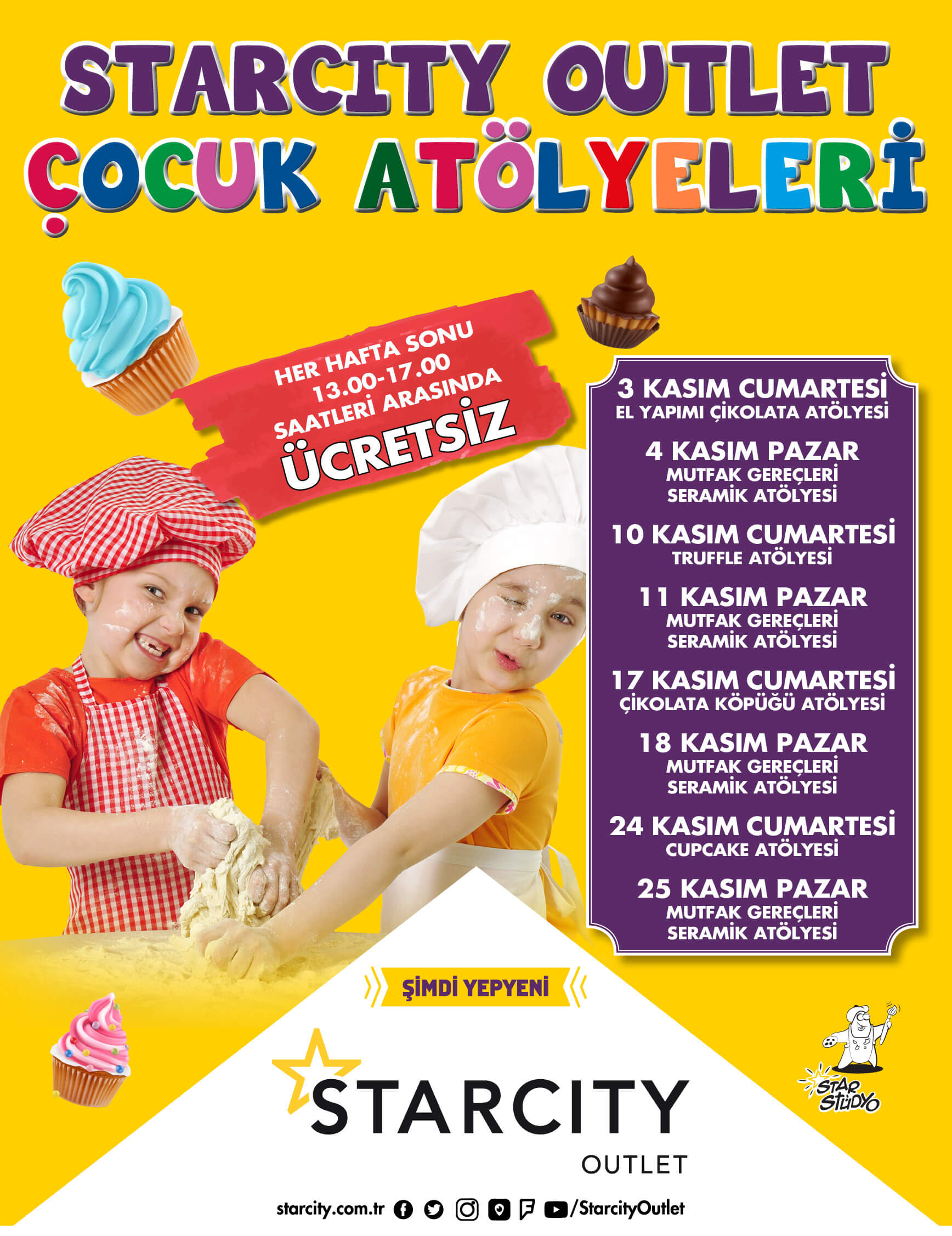 ÇOCUK ATÖLYELERİ KASIM