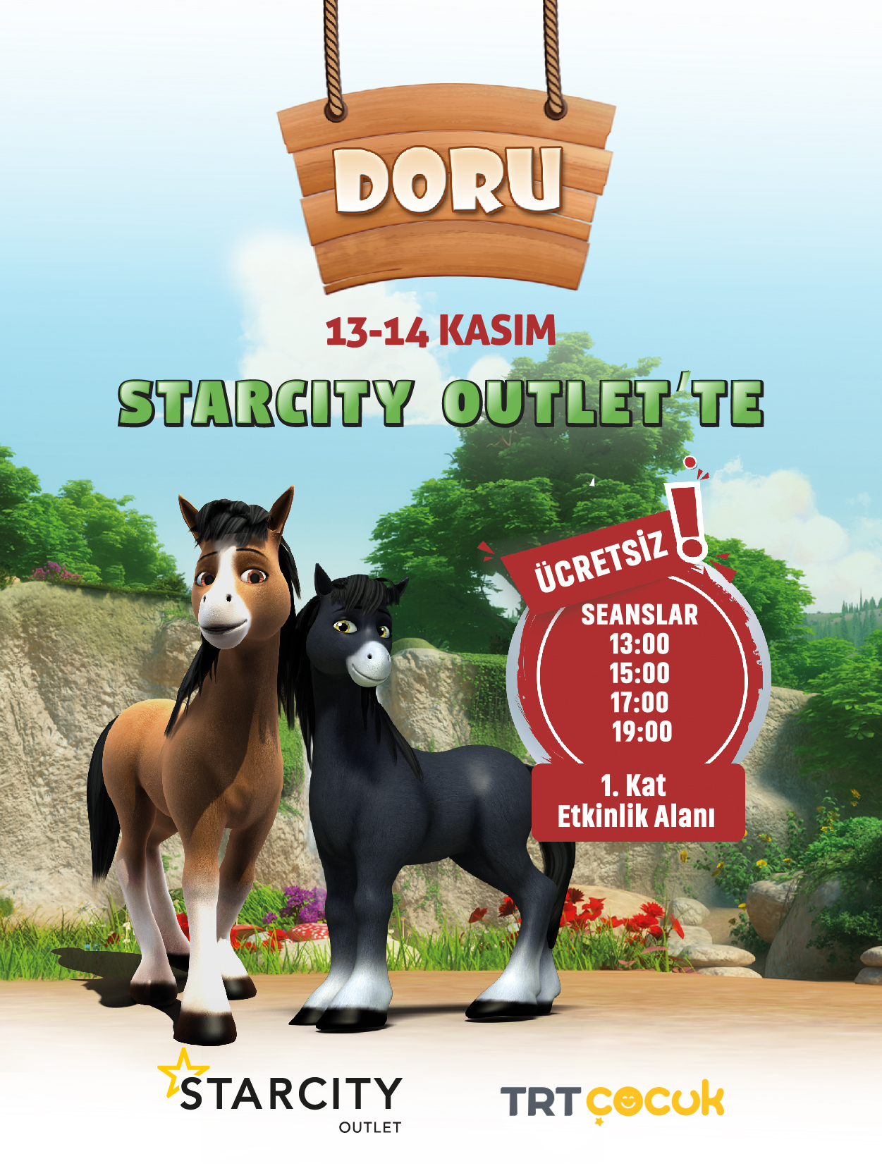 Doru ve Karatay Starcity Outlet’e Geliyor !