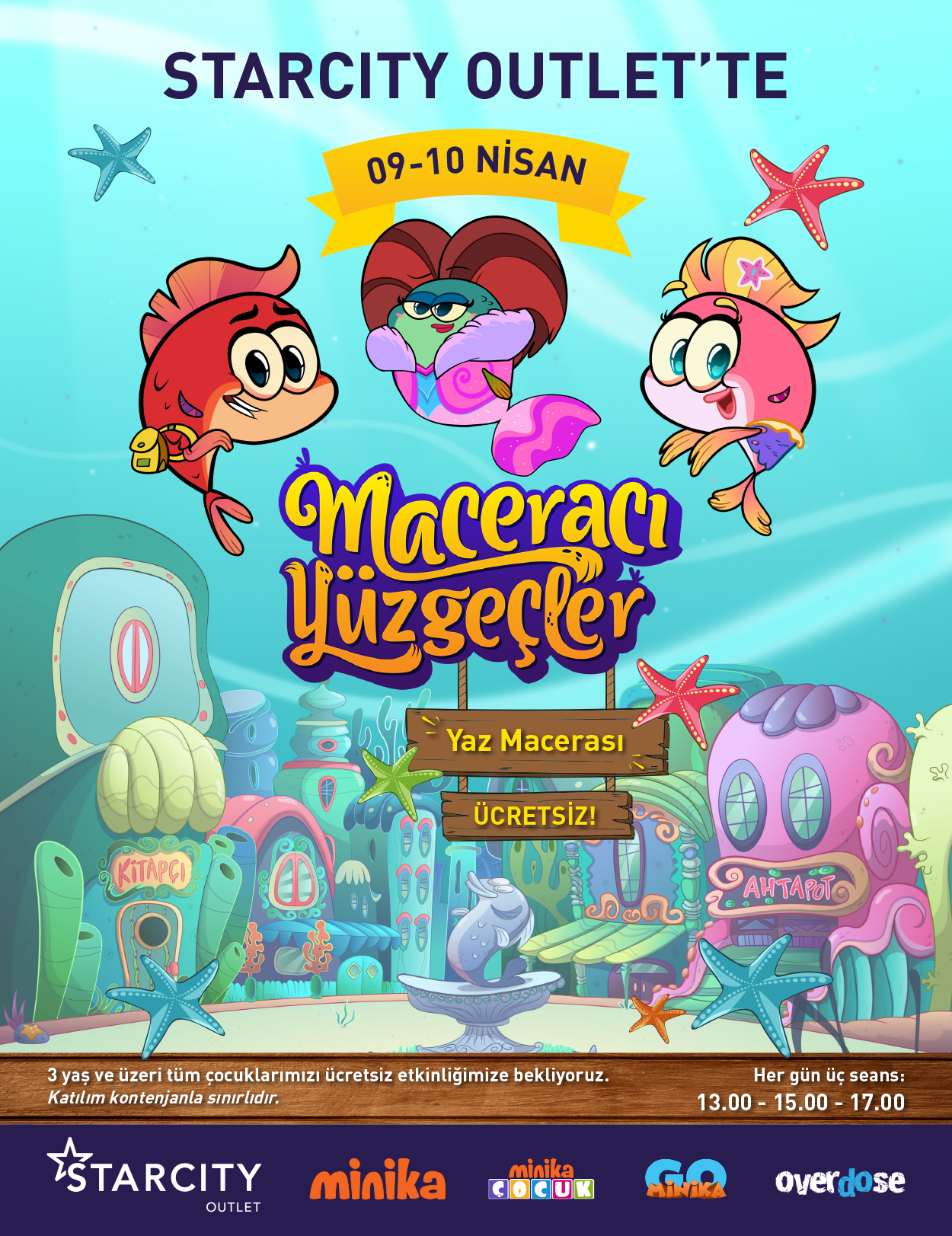 Maceracı Yüzgeçler Starcity Outlet'te!