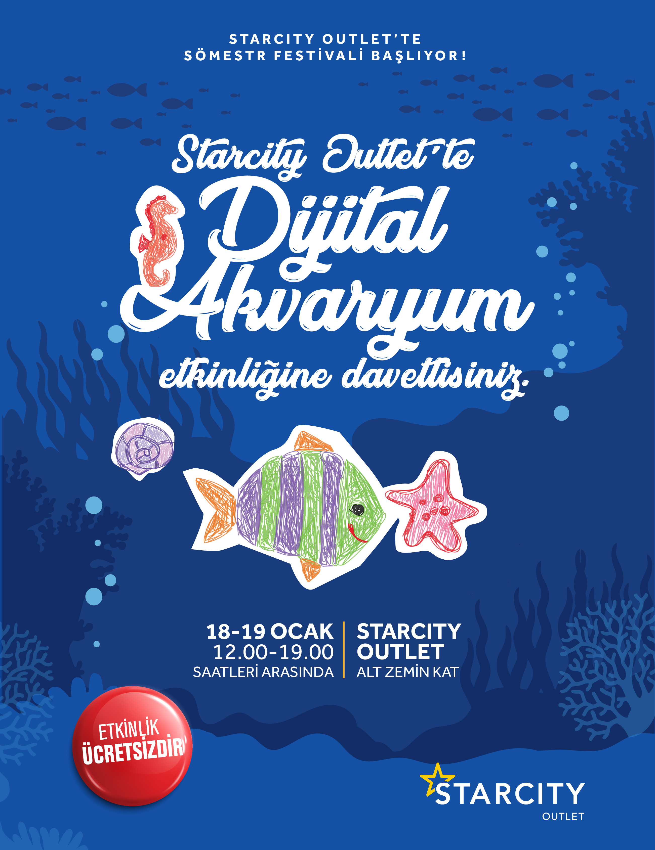 Starcity Outlet'te Sömestr Festivali Başlıyor!